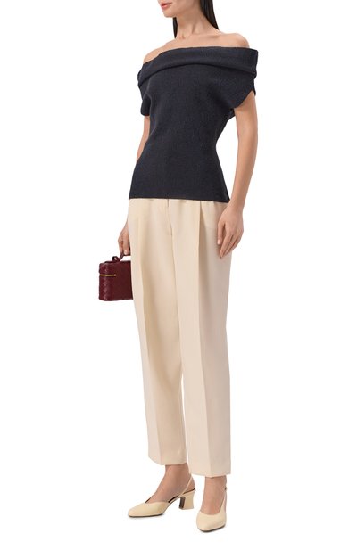 Кожаные туфли gomeis NEOUS кремового цвета по цене 88500 руб., арт. 00510N10G10/LEATHER/FABRIC, фото 3 Кожаные туфли gomeis NEOUS, арт. 00510N10G10/LEATHER/FABRIC, фото 3