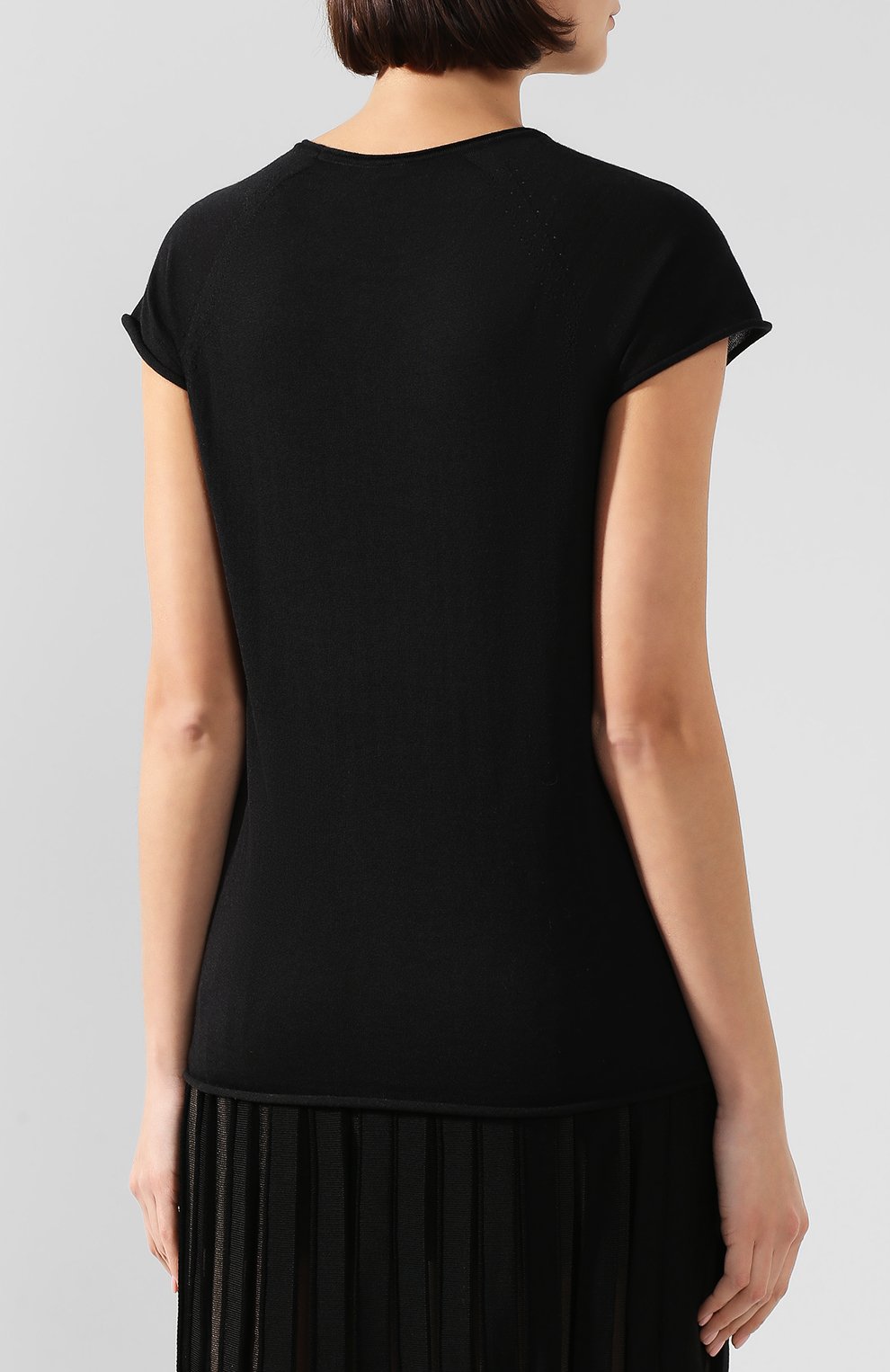 Топ из кашемира и шелка KITON, арт. D48705013, фото 4