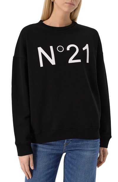 Хлопковый свитшот N21, арт. E032/6329, фото 3