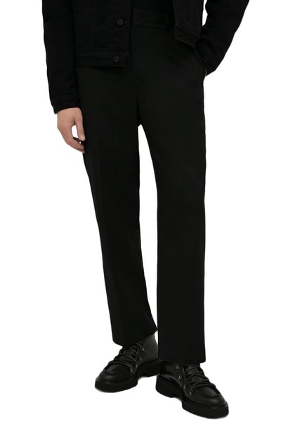 Кожаные ботинки ATTIMONELLI'S черного цвета по цене 49400 руб., арт. AA675, фото 3 Кожаные ботинки ATTIMONELLI'S, арт. AA675, фото 3