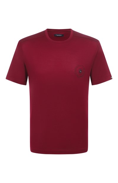 Мужская хлопковая футболка STEFANO RICCI, арт. MNH5204330/TE0001