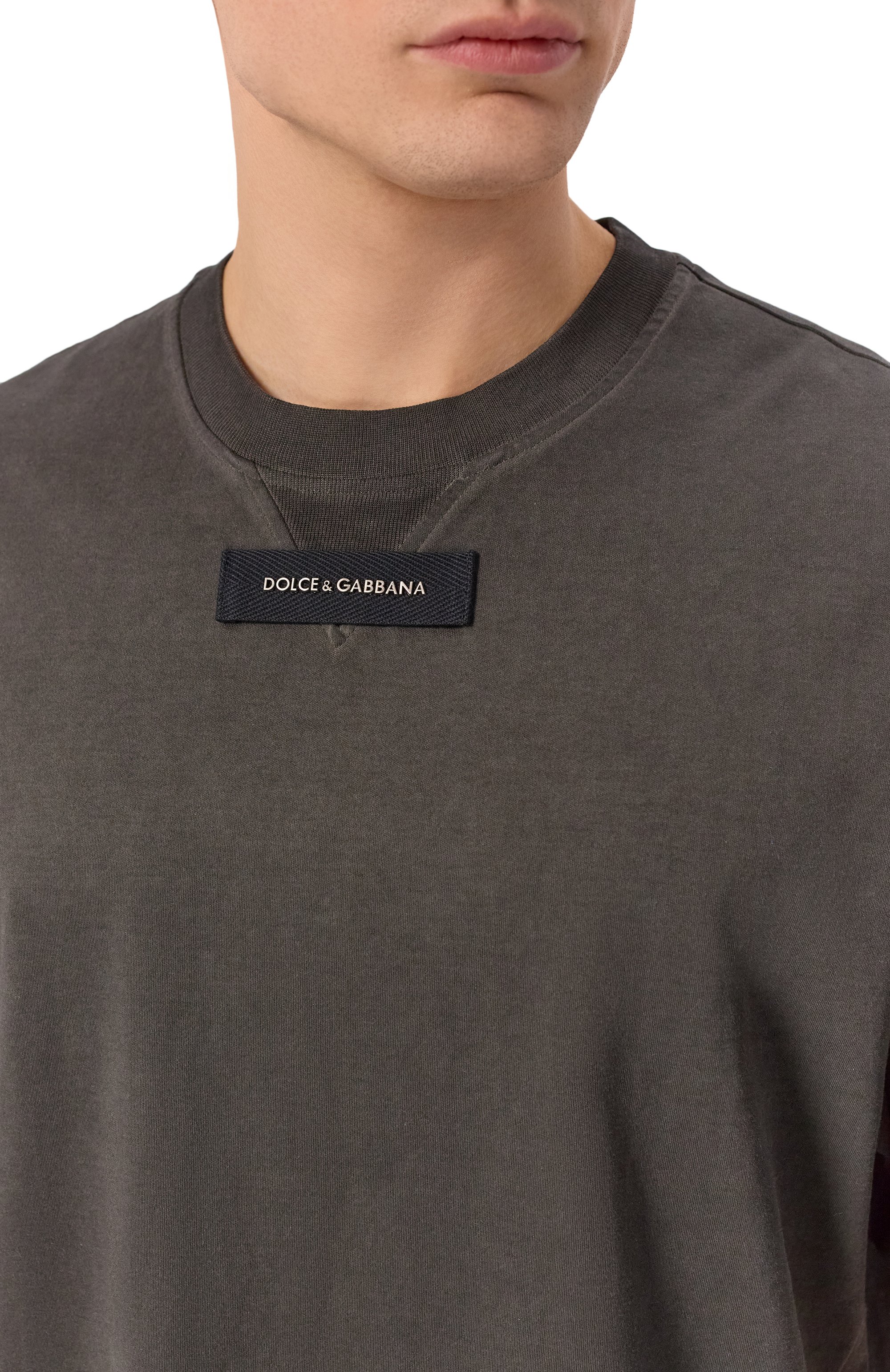 Хлопковая футболка DOLCE & GABBANA, арт. G8TJ6T/G7PPQ, фото 5