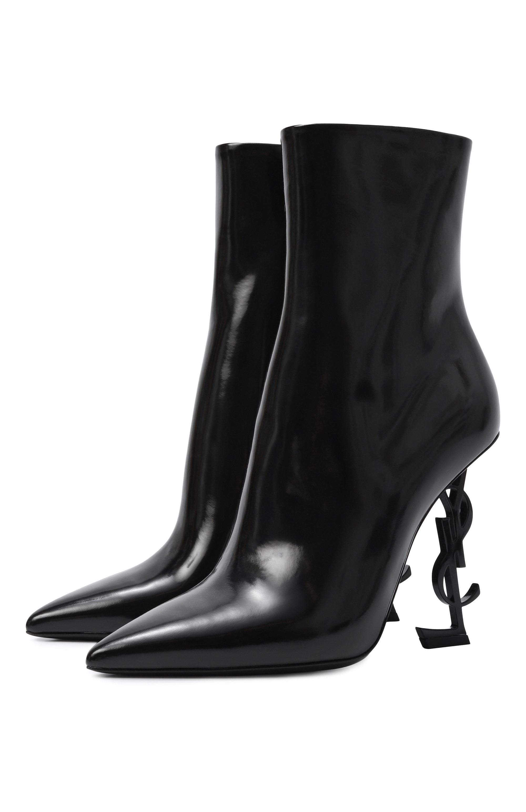 Кожаные ботильоны opyum 110 SAINT LAURENT, арт. 693133/AACGC, фото 1