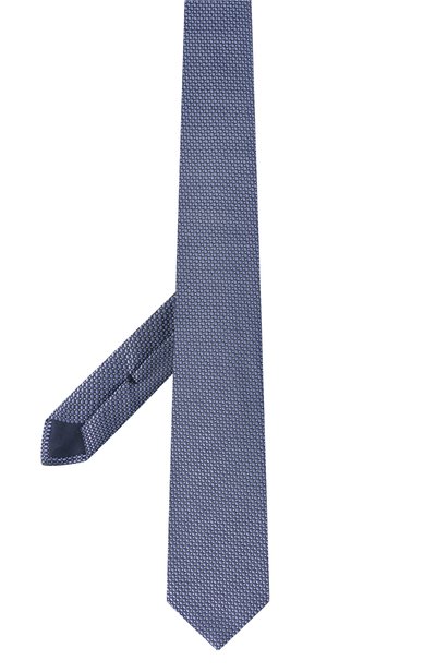 Шелковый галстук CORNELIANI синего цвета по цене 26600 руб., арт. 28U302/2A20303, фото 3 Шелковый галстук CORNELIANI, арт. 28U302/2A20303, фото 3