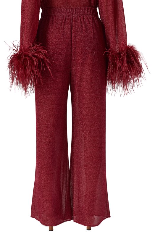 Брюки OSEREE LPF202/LUREX/SAND Бордовый  LPF202/LUREX/SAND Фото 4