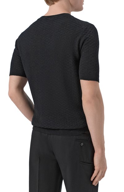 Джемпер изо льна и хлопка GRAN SASSO, арт. 57169/18668, фото 4