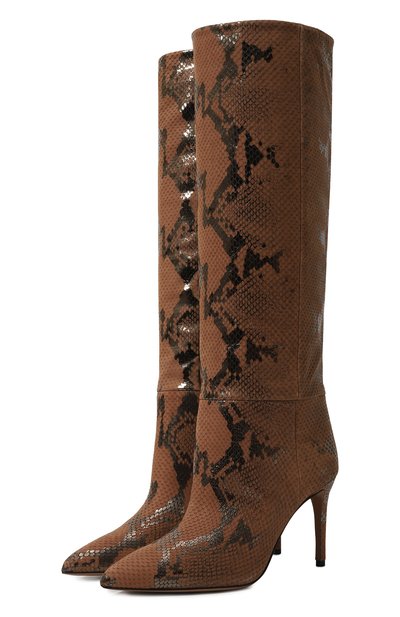 Женские кожаные сапоги stiletto PARIS TEXAS, арт. PX548/XPTPT