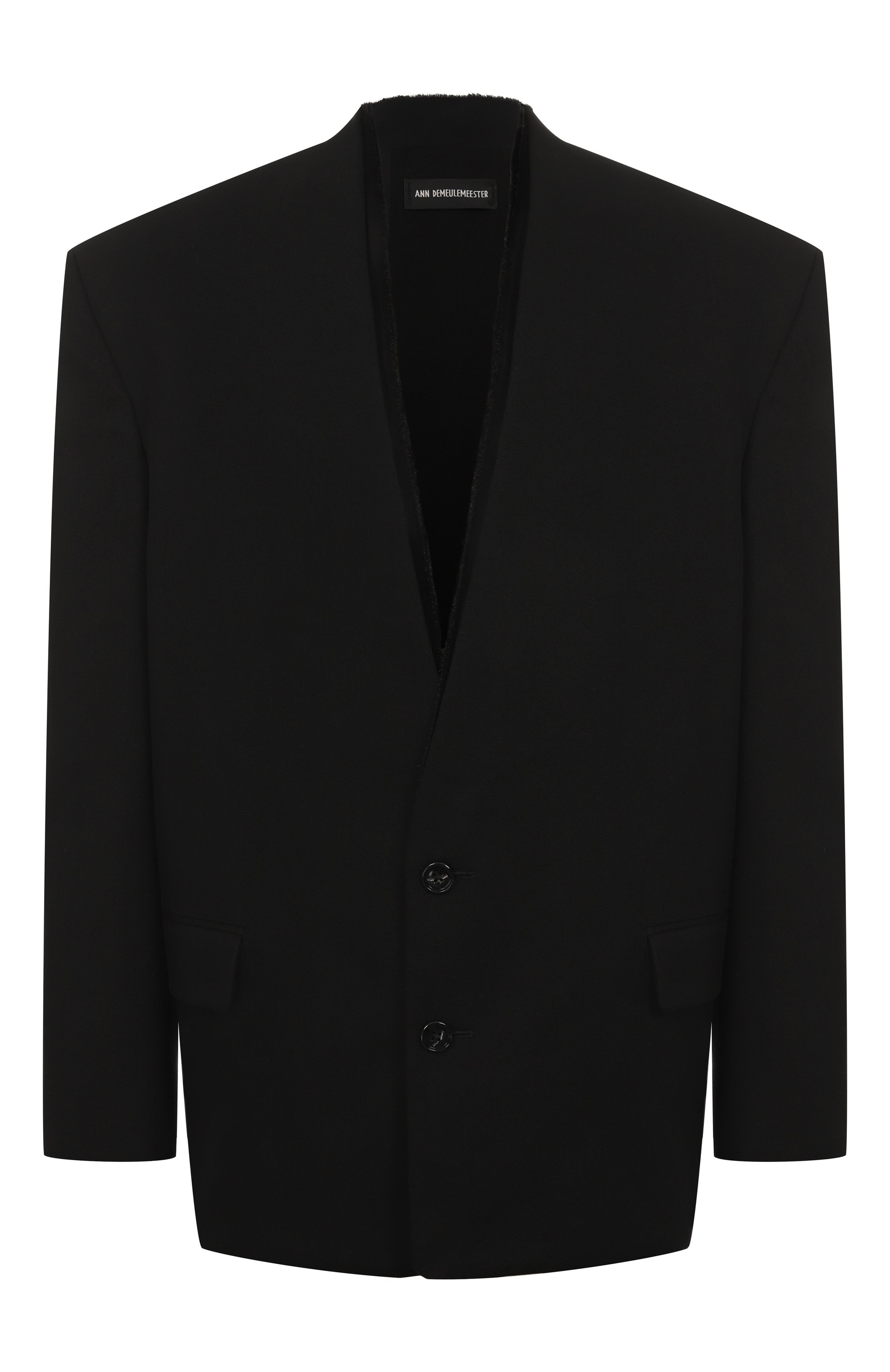 Хлопковый пиджак ANN DEMEULEMEESTER, арт. B0013481/FA696, фото 1