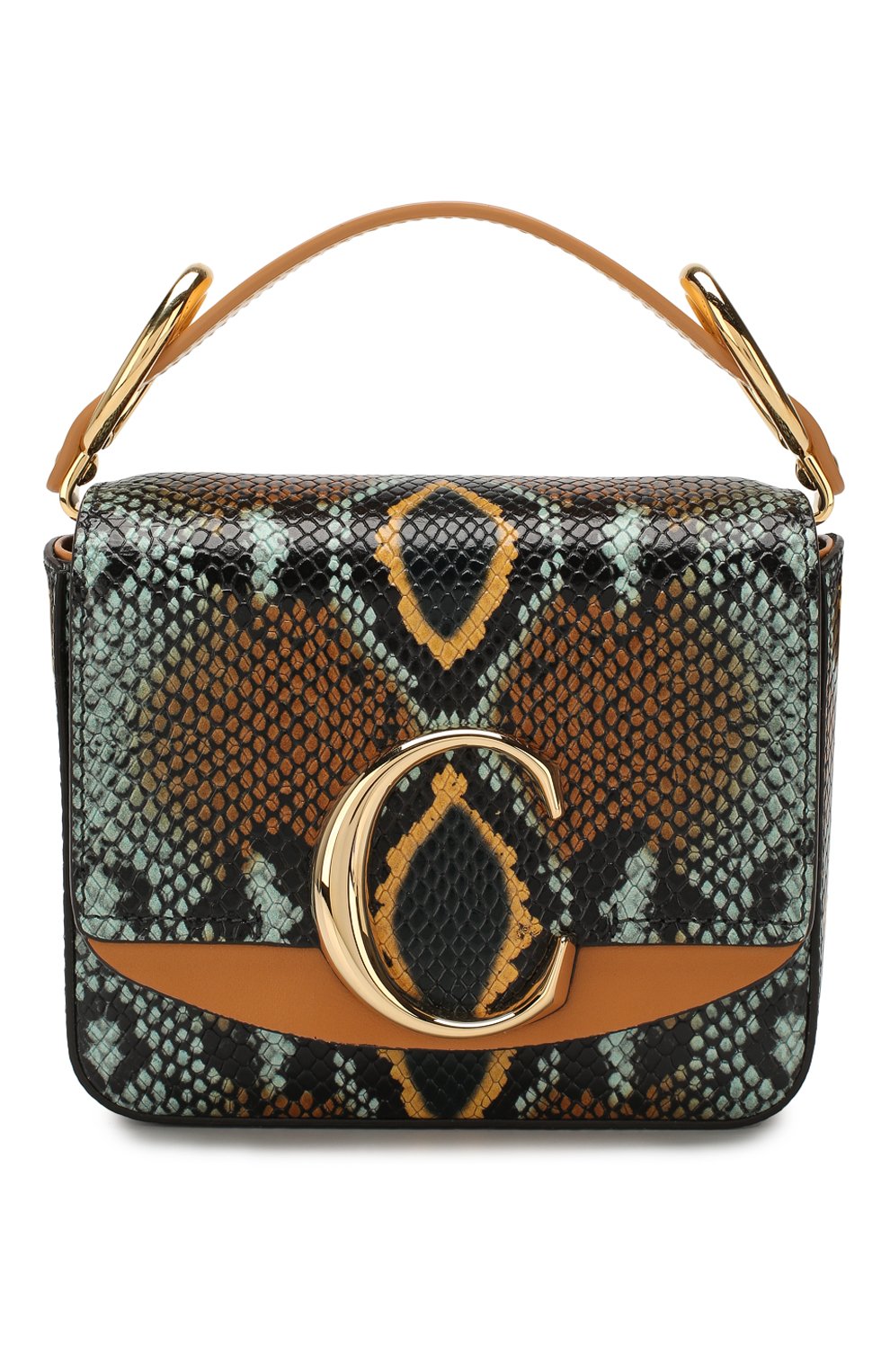 Сумка chloé c mini CHLOÉ голубого цвета по цене 206000 руб., арт. CHC20SS193C19, фото 1 Сумка chloé c mini CHLOÉ, арт. CHC20SS193C19, фото 1