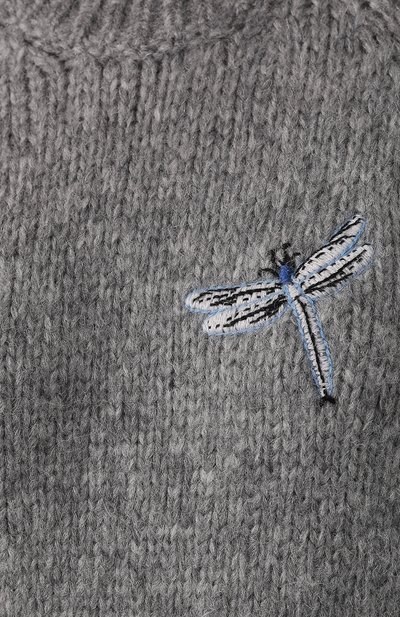 Шерстяной свитер STELLA MCCARTNEY серого цвета по цене 64700 руб., арт. 577397/S2107, фото 5 Шерстяной свитер STELLA MCCARTNEY, арт. 577397/S2107, фото 5