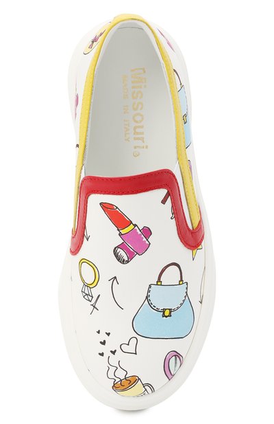 Кожаные слипоны MISSOURI, арт. 11503 U/31-34, фото 4