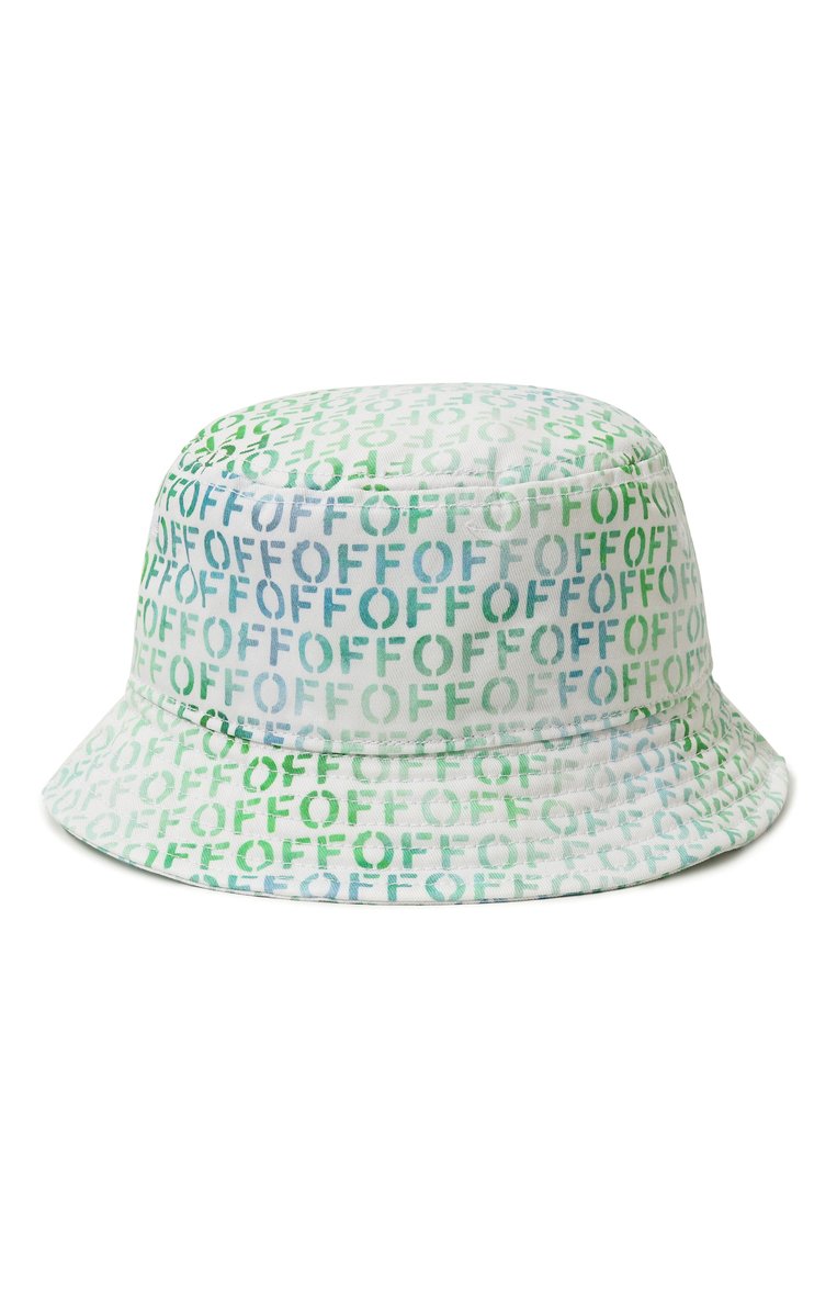 Детская хлопковая панама OFF-WHITE разноцветного цвета, арт. 0BLA001S24FAB002 | Фото 2 (Материал: Текстиль, Хлопок; Нос: Не проставлено)