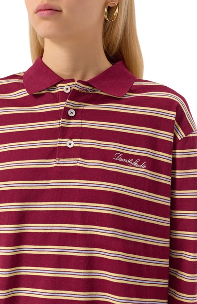 Хлопковое поло DUNST, арт. UDTS5C119D2, фото 5