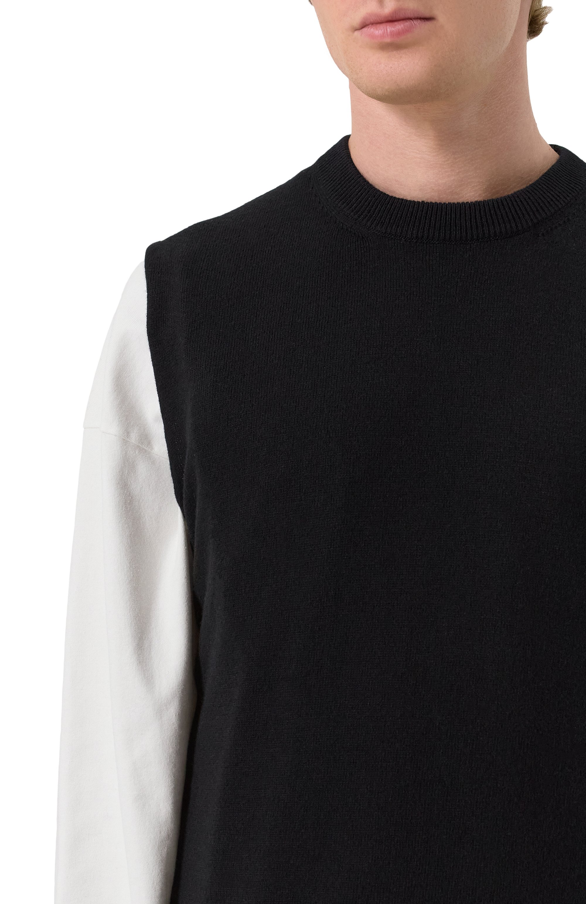 Жилет из кашемира и хлопка JIL SANDER, арт. J23FB0101/J13271, фото 5