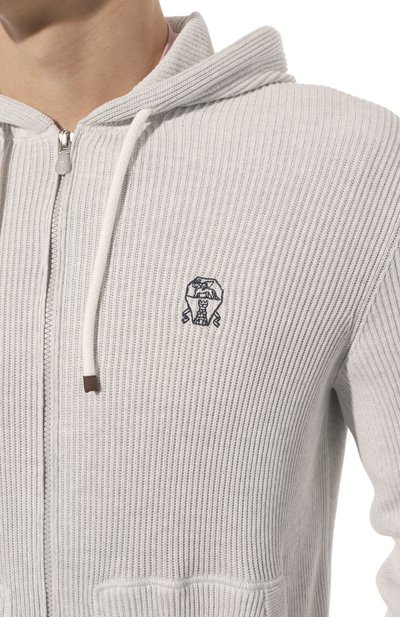 Хлопковый кардиган BRUNELLO CUCINELLI, арт. M2920B2311, фото 5