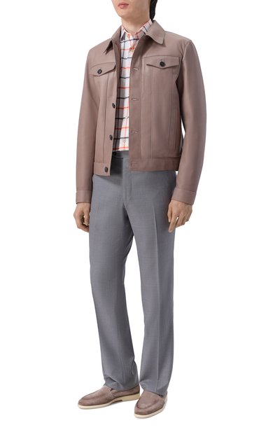 Хлопковая рубашка KITON, арт. UCCH09683, фото 2