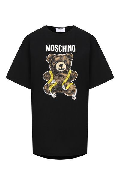 Женская хлопковая футболка MOSCHINO, арт. V0707/5541