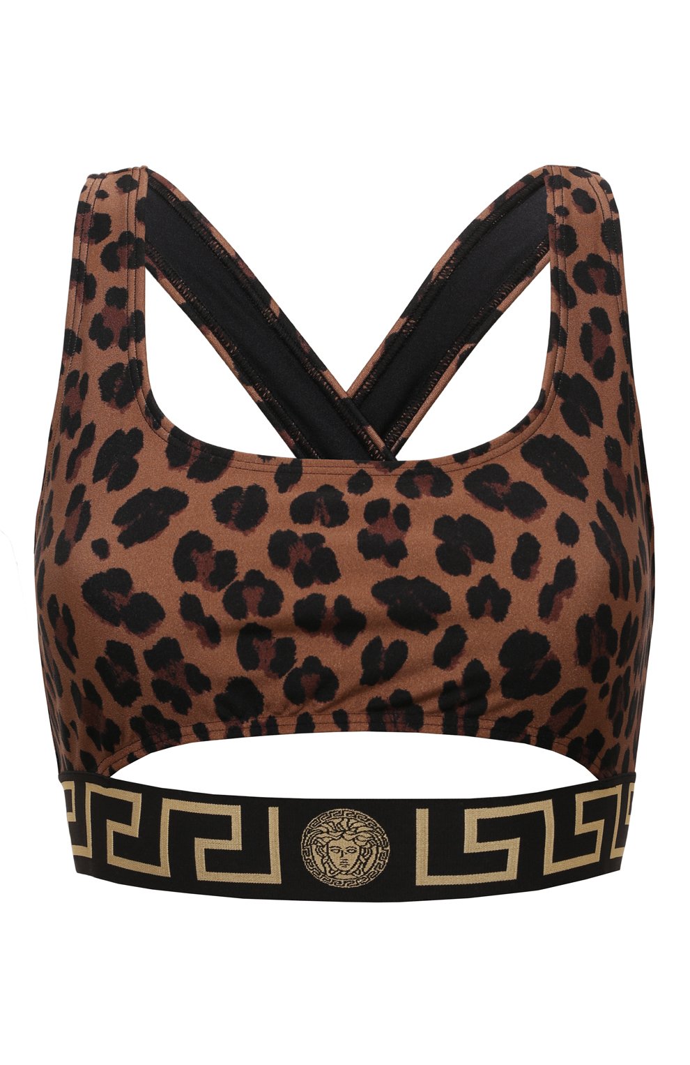 Бра-топ VERSACE леопардового цвета по цене 29700 руб., арт. 1015860/1A12319, фото 1 Бра-топ VERSACE, арт. 1015860/1A12319, фото 1