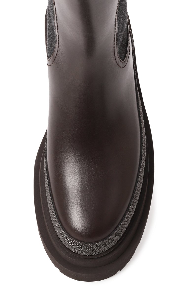 Кожаные челси BRUNELLO CUCINELLI, арт. MZ0LG2745P, фото 1