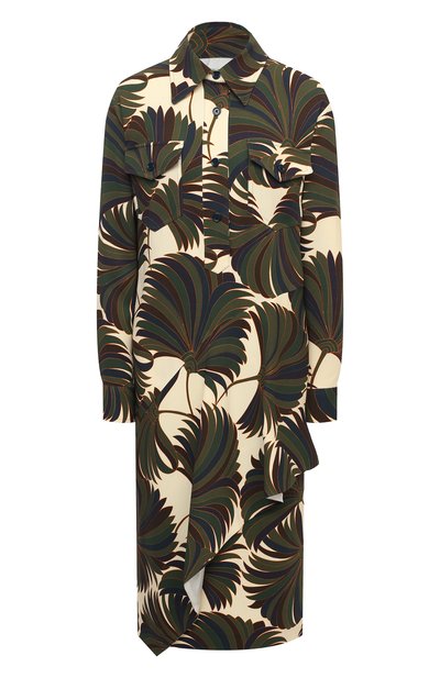 Женское платье из вискозы DRIES VAN NOTEN, арт. 202-18610-1377