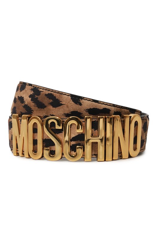 фото Замшевый ремень moschino