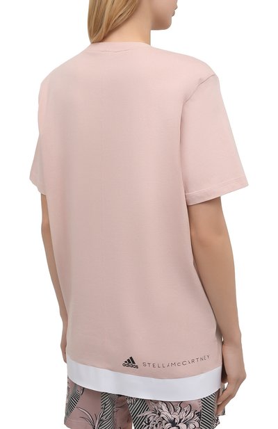 Хлопковая футболка ADIDAS BY STELLA MCCARTNEY, арт. GL5269, фото 4