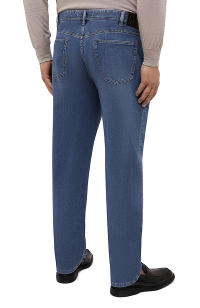 Джинсы BRIONI синего цвета по цене 98950 руб., арт. SPPC0L/01D08/CHAM0NIX/CCR0, фото 4 Джинсы BRIONI, арт. SPPC0L/01D08/CHAM0NIX/CCR0, фото 4