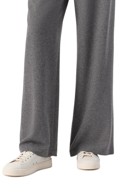 Кожаные кеды SANTONI, арт. WBGG61351PNNCICR, фото 3