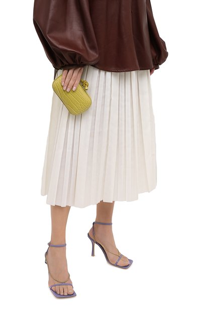 Клатч knot из кожи крокодила BOTTEGA VENETA, арт. 113085/V9029, фото 2