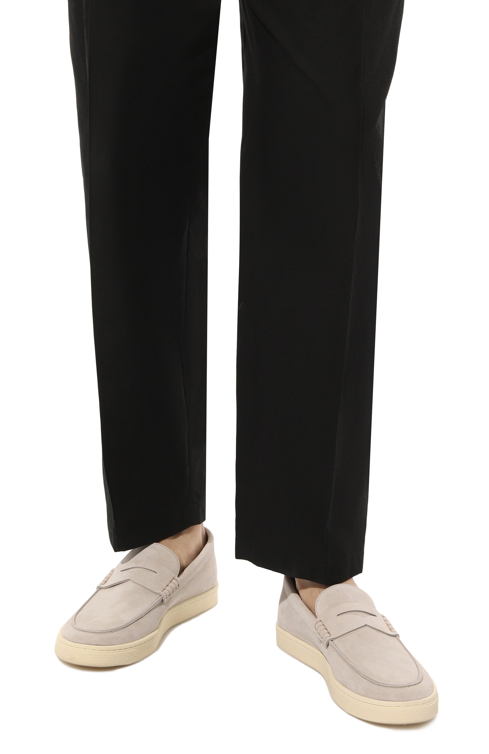 Замшевые пенни-лоферы BRUNELLO CUCINELLI, арт. MZUSIB2253, фото 3