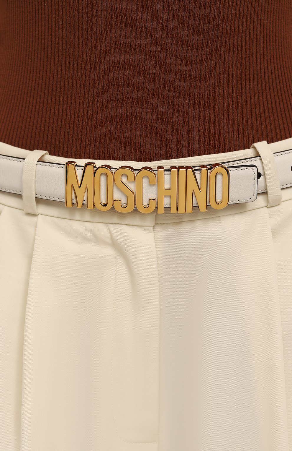 Кожаный ремень MOSCHINO, арт. A8068/8030, фото 2