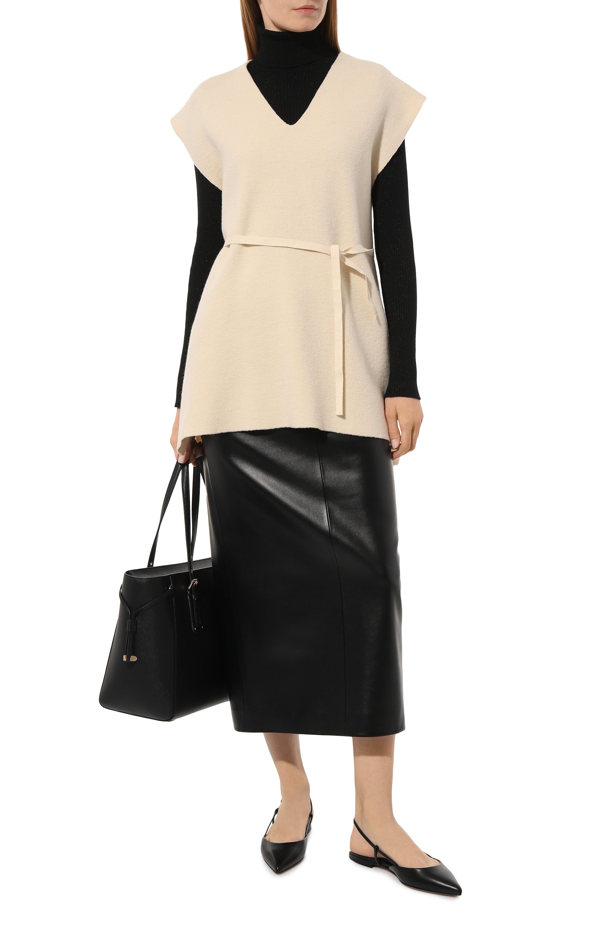 Кожаные балетки ascent GIANVITO ROSSI, арт. G95352.05CU0.VITNER0, фото 2