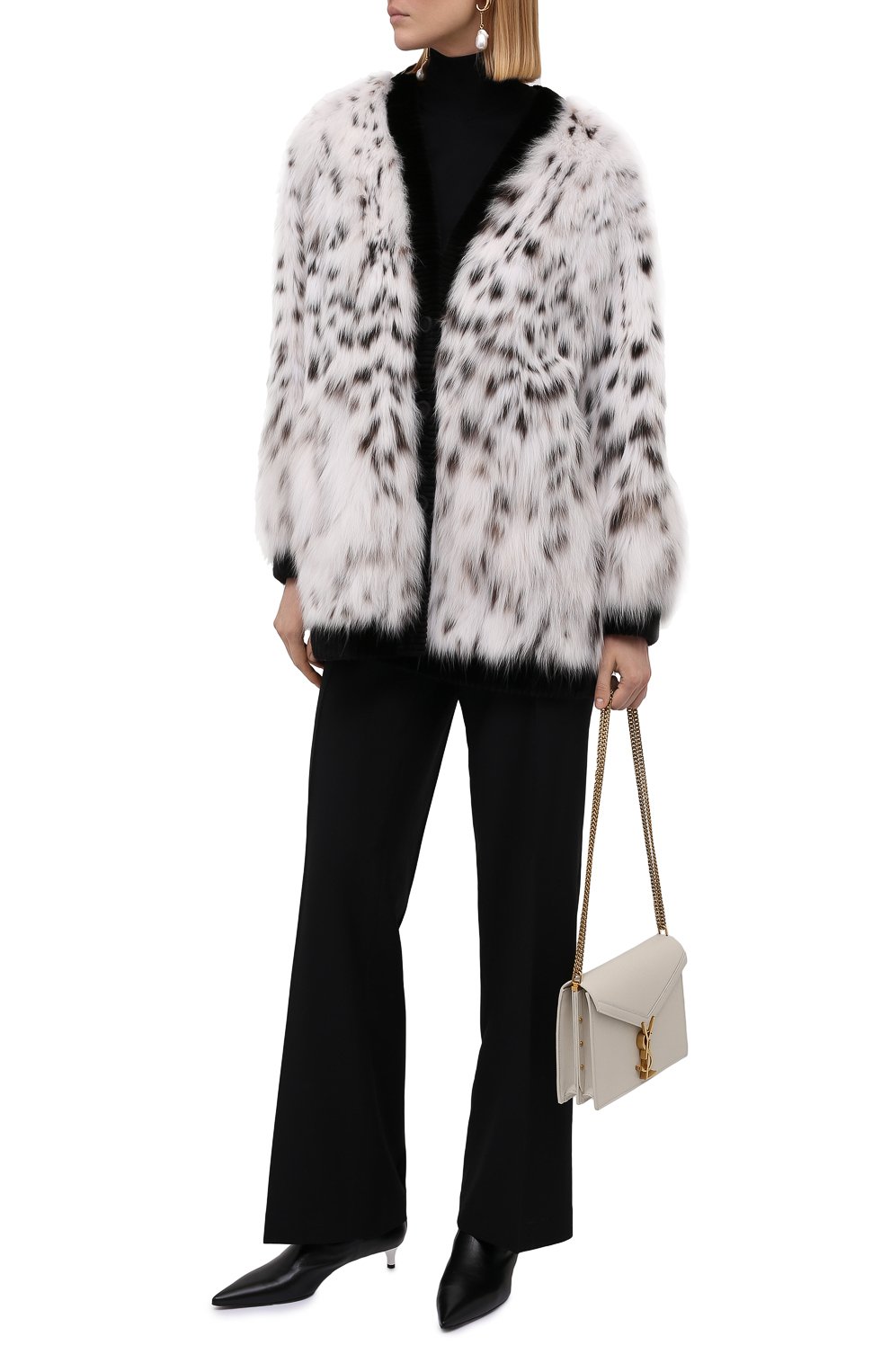 Кардиган из меха рыси и норки FENDI, арт. FNE40I A8QK, фото 2