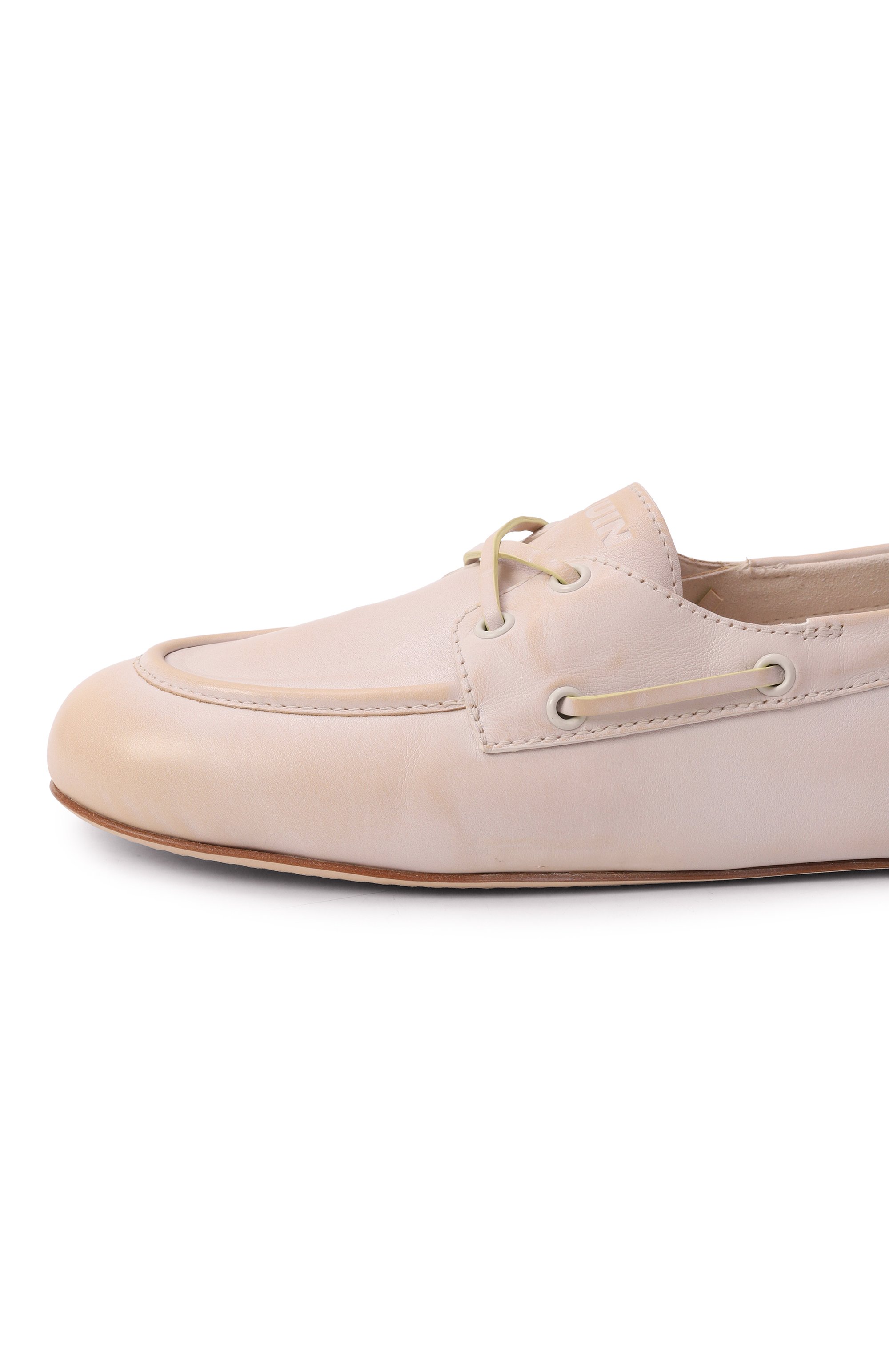 Кожаные топсайдеры alex 3JUIN, арт. 325SH003.5.1030K38, фото 7