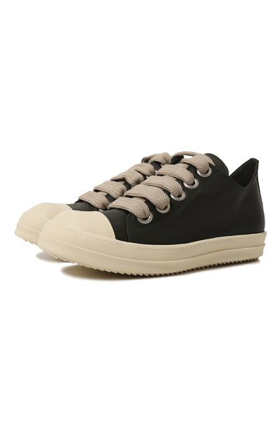 Кожаные кеды porterville jumbo RICK OWENS, арт. RU02D6893/LC0W2, фото 1