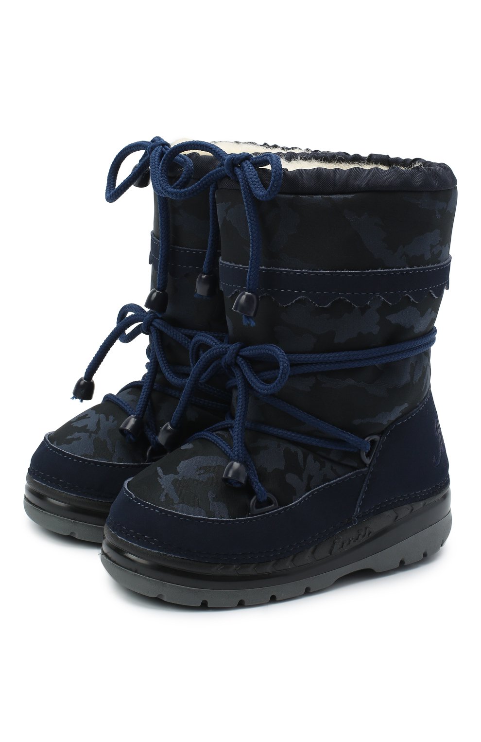 Сапоги MISSOURI синего цвета по цене 15450 руб., арт. 121 P/25-30, фото 1 Сапоги MISSOURI, арт. 121 P/25-30, фото 1