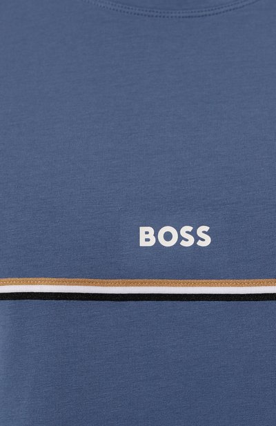 Хлопковая футболка BOSS, арт. 50502864, фото 5