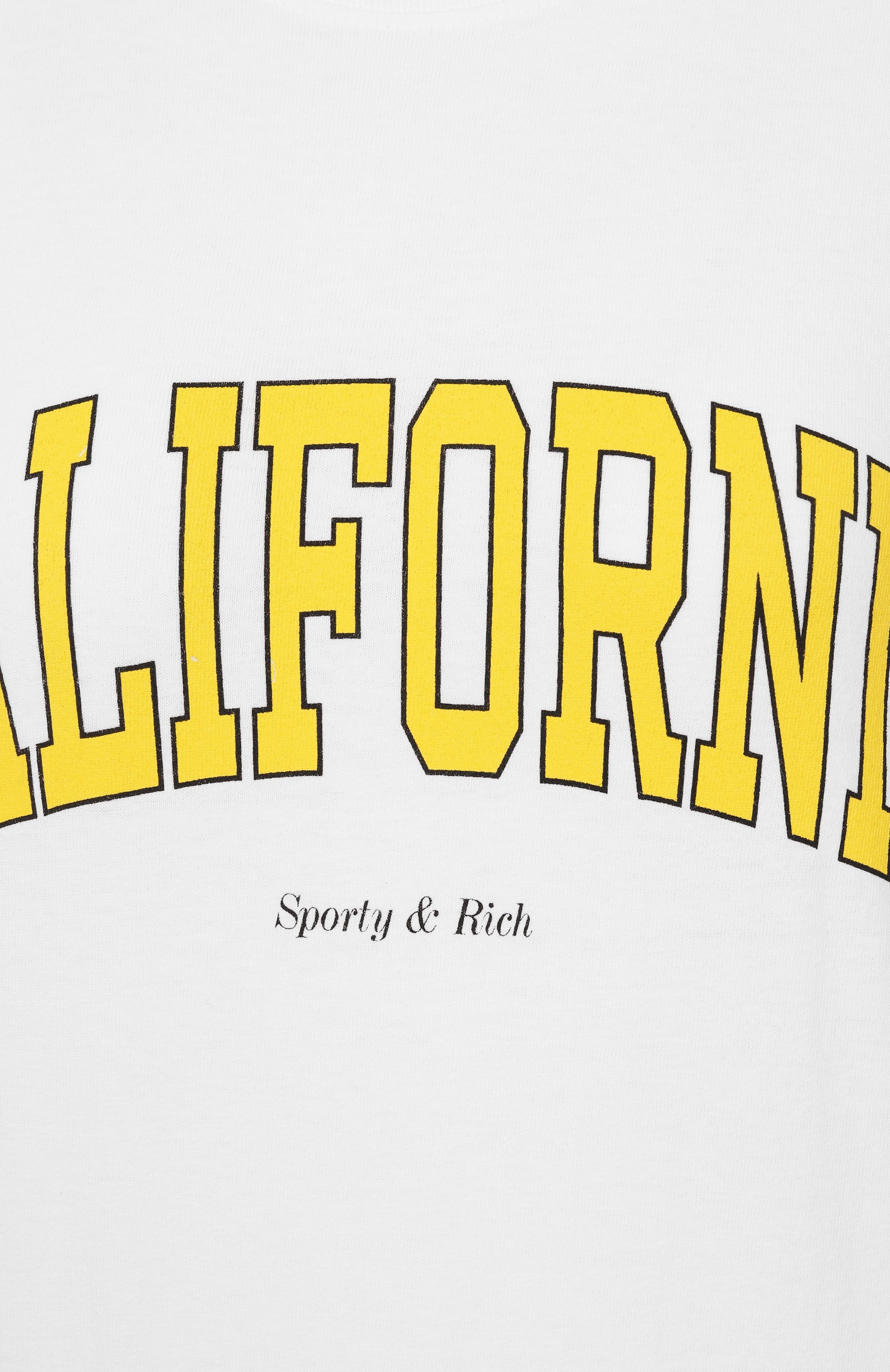 Хлопковая футболка SPORTY AND RICH, арт. T0043508501WH01, фото 10