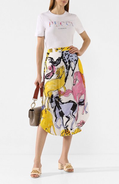 Хлопковая футболка EMILIO PUCCI, арт. 0EJP73/0E987, фото 2
