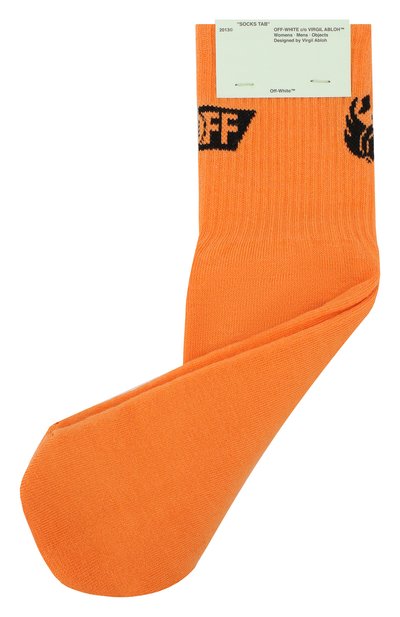 Женские хлопковые носки OFF-WHITE, арт. 0WRA012E191200801910
