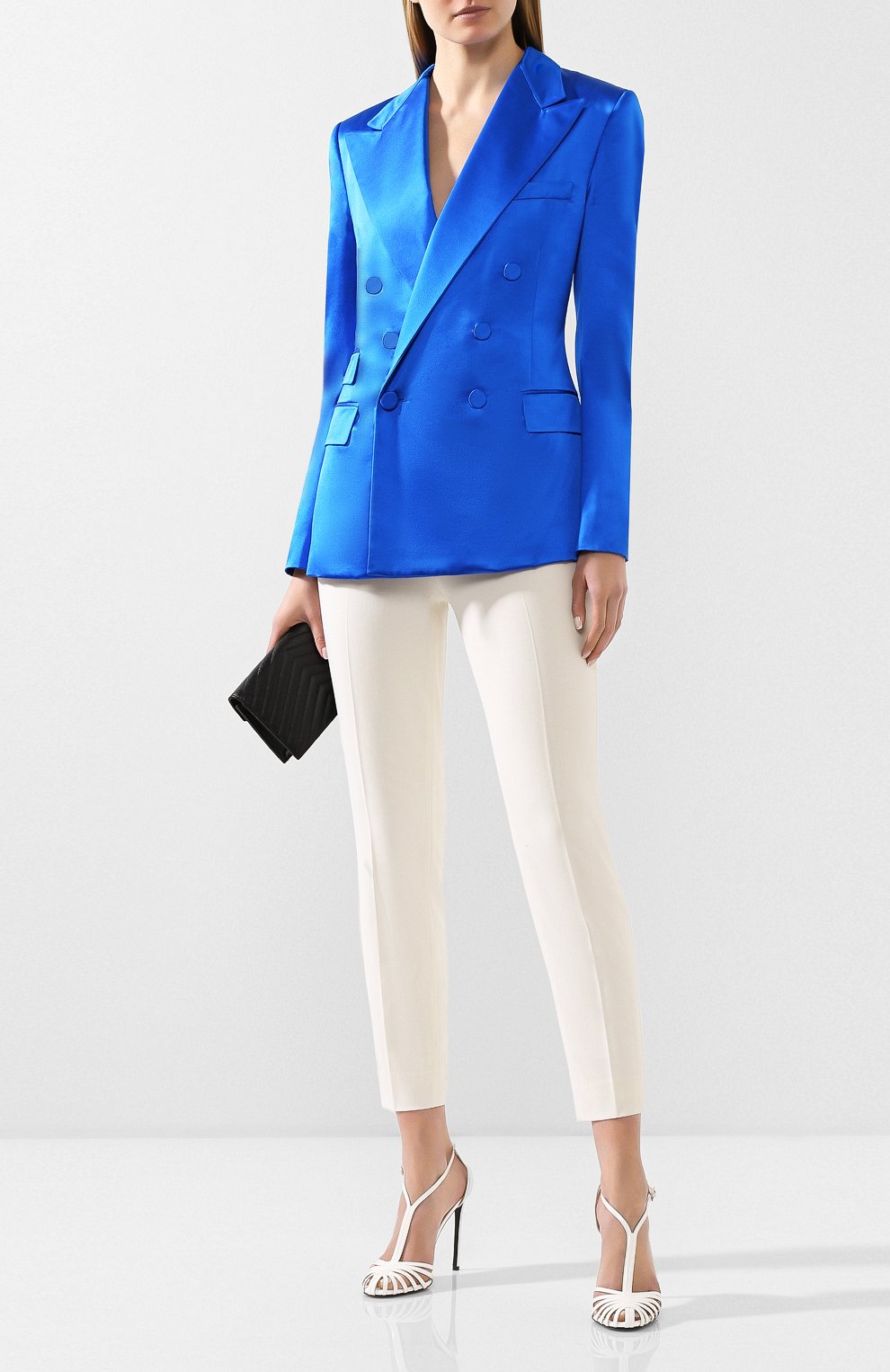 Шелковый жакет RALPH LAUREN, арт. 290776123, фото 2