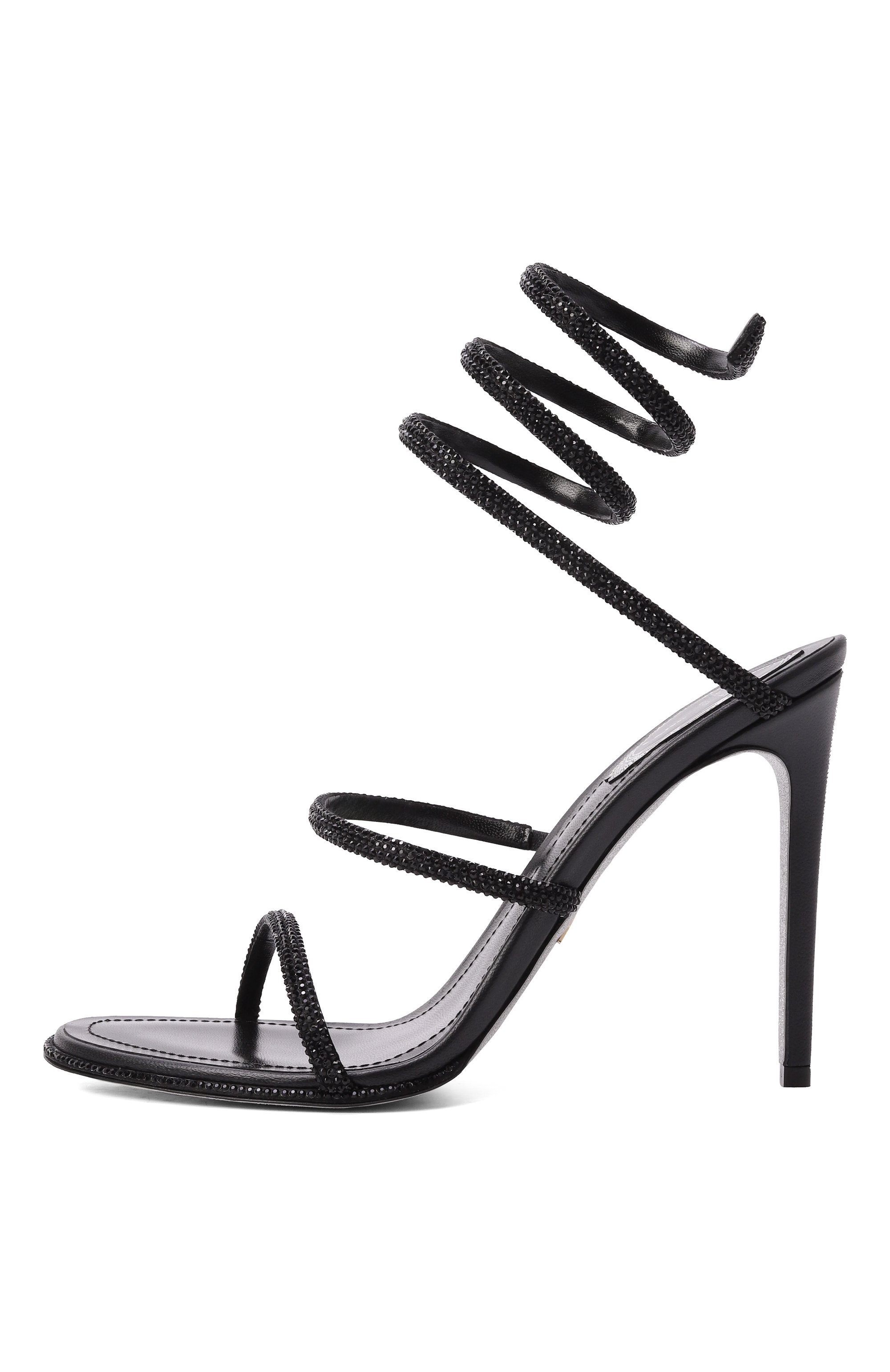 Текстильные босоножки cleo 105 RENE CAOVILLA, арт. C12538-105/R001, фото 4