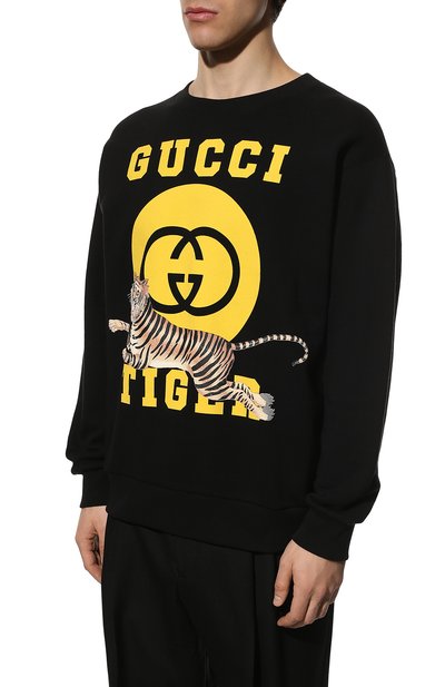 Хлопковый свитшот GUCCI, арт. 623245/XJD3U, фото 3