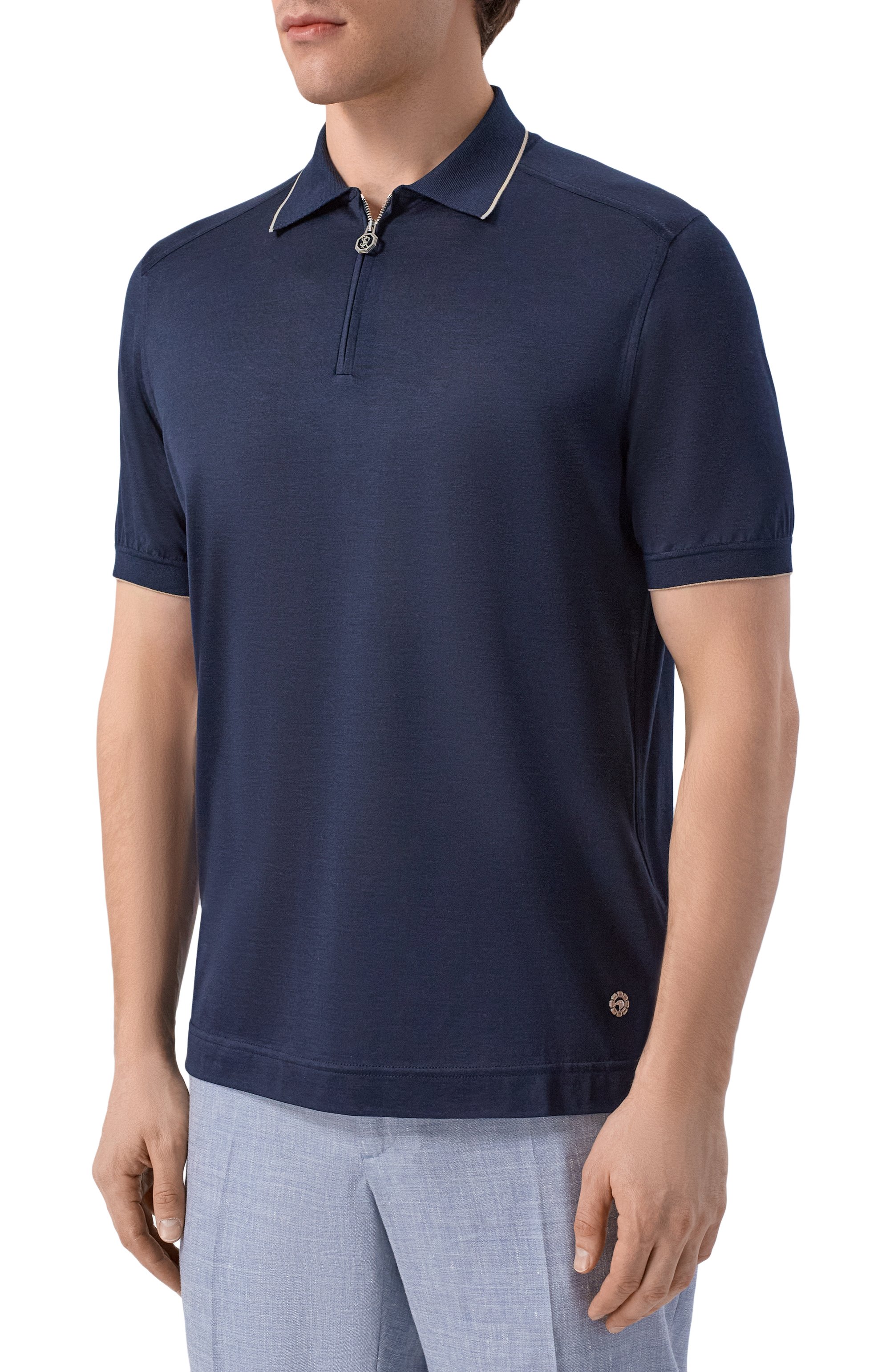 Шелковое поло STEFANO RICCI, арт. K919512P31/R25190, фото 3