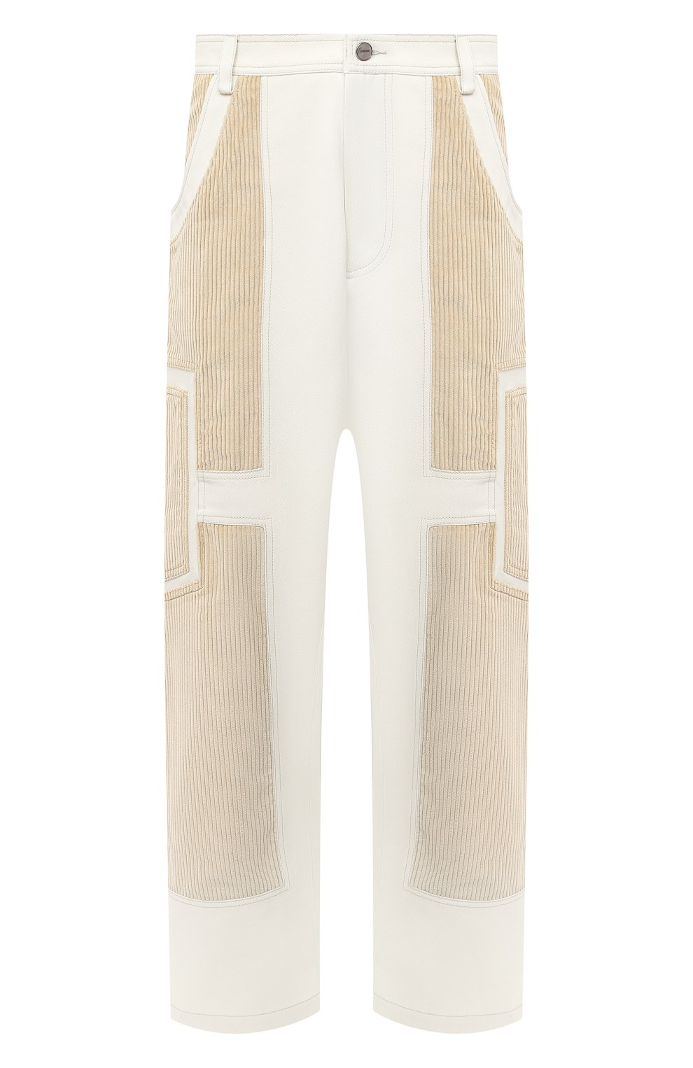 Комбинированные брюки JACQUEMUS, арт. 206PA06/125110, фото 1