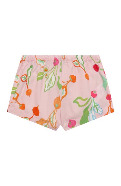 Комплект из футболки и шорт IL GUFO розового цвета по цене 10550 руб., арт. P22DP382C4083/3M-9M, фото 5 Комплект из футболки и шорт IL GUFO, арт. P22DP382C4083/3M-9M, фото 5