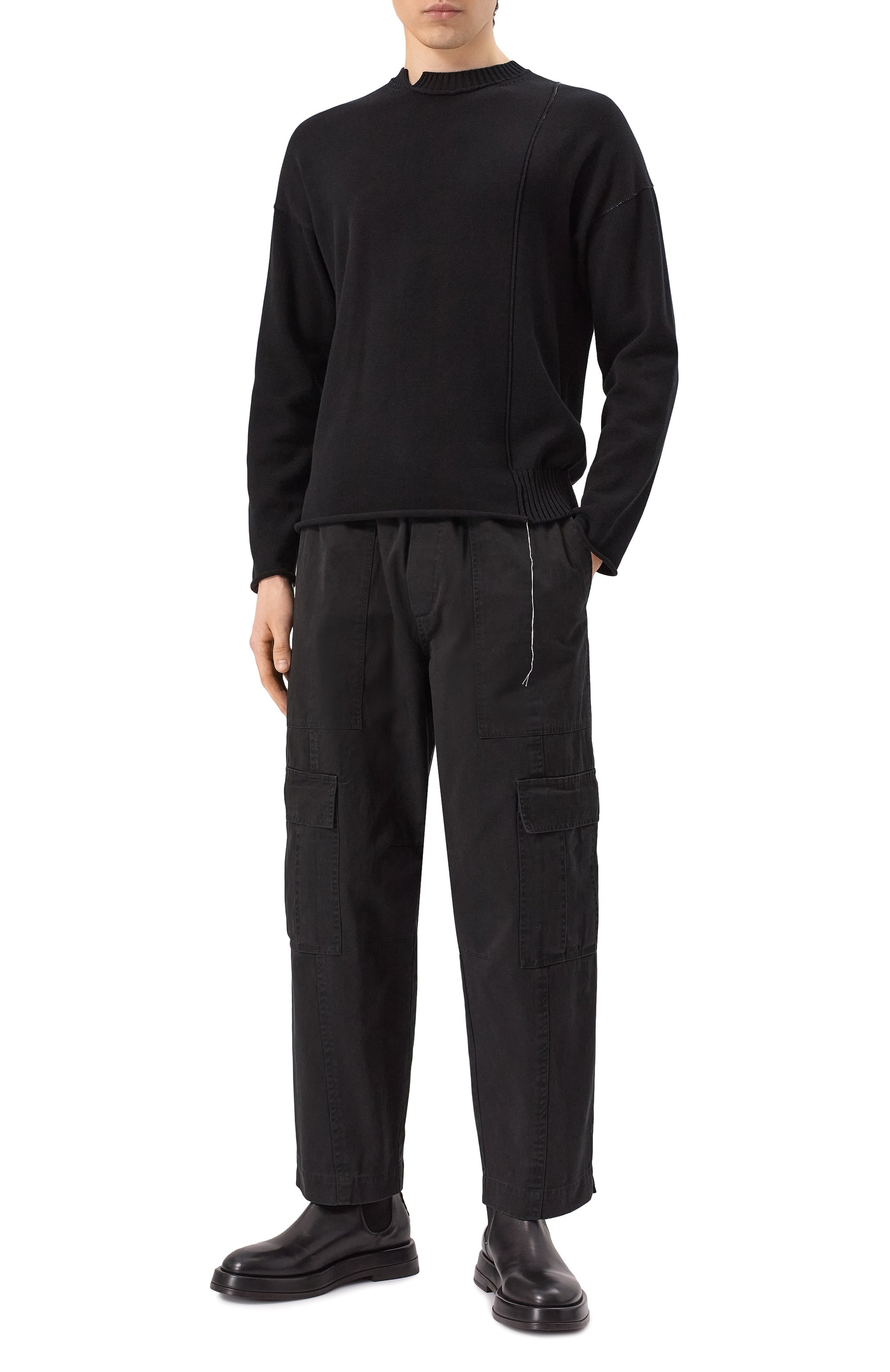 Хлопковый джемпер ISABEL BENENATO, арт. UK11S25, фото 2