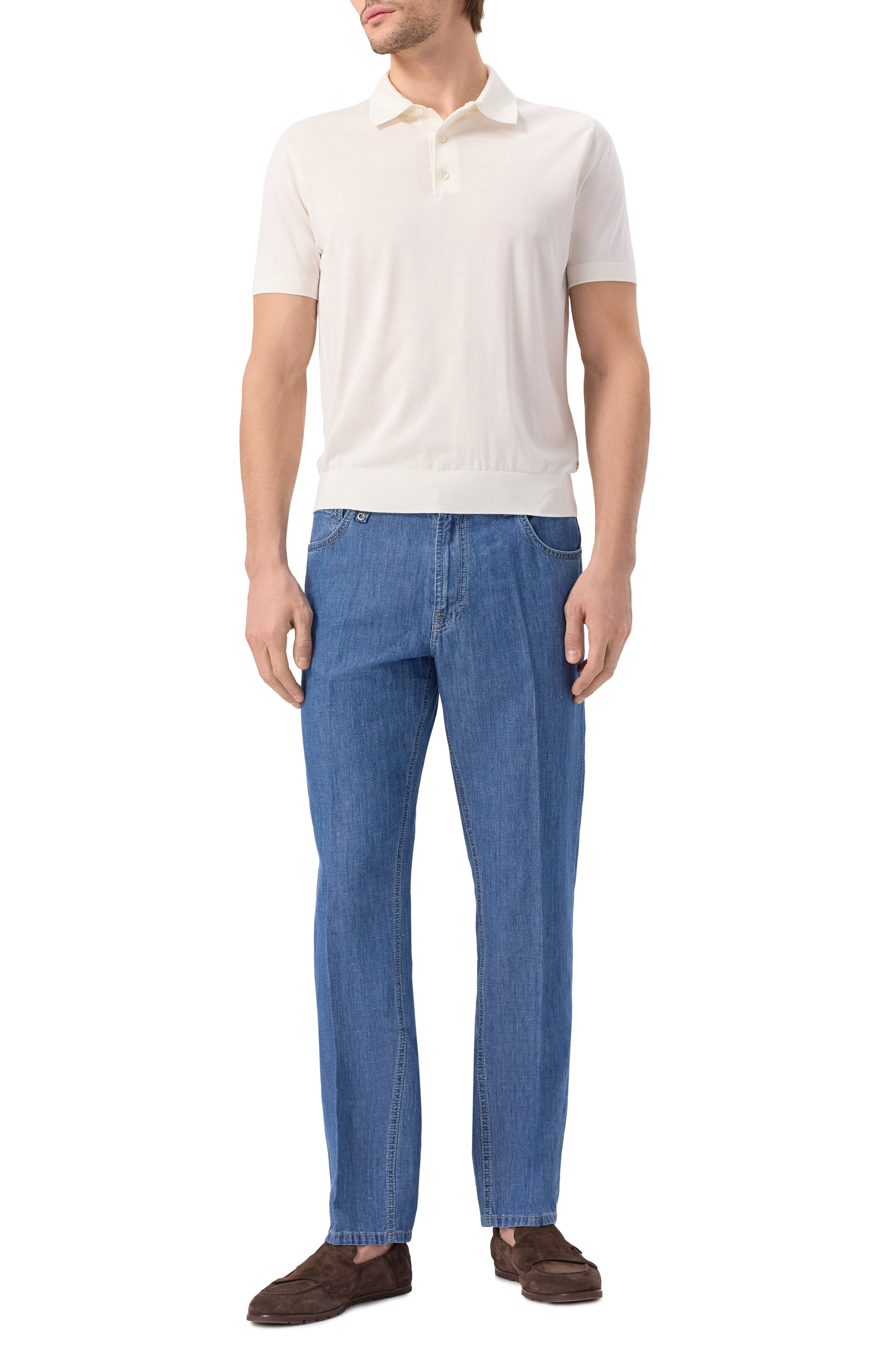 Замшевые мокасины BARRETT темно-коричневого цвета по цене 52300 руб., арт. 241U069.5, фото 2 Замшевые мокасины BARRETT, арт. 241U069.5, фото 2