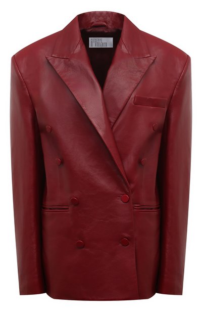 Кожаный жакет GIUSEPPE DI MORABITO, арт. 03PFJA075P 03310, фото 1