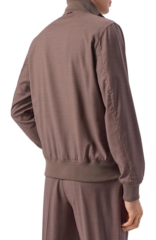 Шерстяная толстовка Capobianco 20M463.UN00._001 Коричневый  20M463.UN00._001 Фото 4